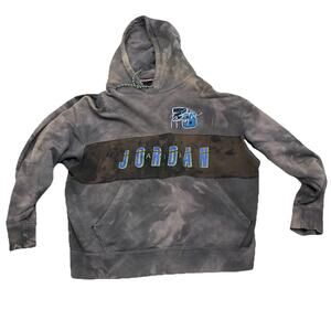 Jordan Hoodie 23 Sport DNA Racing Team Neon Fleece Nascar Pullover Mens Small 🔥